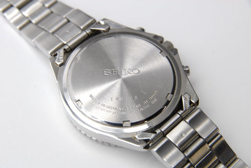 【 N MINT 】 Seiko Flightmaster 7T92-0CF0 Chronograph Quartz Watch from JAPAN